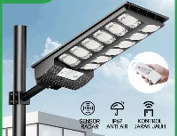 Foto 3 Lampu Solar Tenaga Surya Lampu Jalan solar cell outdoor with Remote - 800W