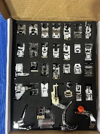 Foto 1 Sepatu Jahit 32pcs Mesin Jahit Kit Lengkap Set Menjahit 32 pcs Sewing