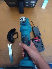 Foto 4 Mesin Gerinda Tangan Baterai - Cordless BRUSHLESS Angle grinder Victool
