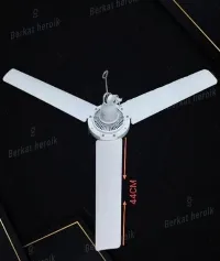 Foto 4 Kipas Angin Gantung / Kipas Angin Langit HellyFan KYZUKU 45-Watt Jumbo 5.0