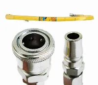 Foto 2 LIPPRO Selang Angin Kompresor Spiral Recoil Hose 9 Meter