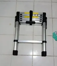 Foto 4 Tangga Teleskopik Lipat 5 Step T 1.4 m + 1.7 m