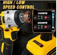 Foto 2 Impact Baterai 1300N.M 2 Baterai DeWalt