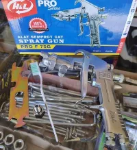 Foto 4 spray gun F75G F75 tabung atas 400ml
