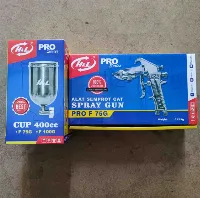 Foto 1 spray gun F75G F75 tabung atas 400ml