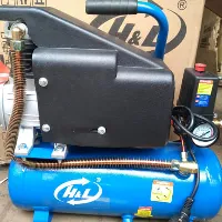 Foto 1 HnL Kompresor Angin Listrik Air Compressor 1 HP 9 Lt
