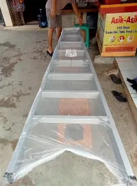 Foto 2 Tangga Lipat 2 M TEBAL-3 Cantolan Aluminium