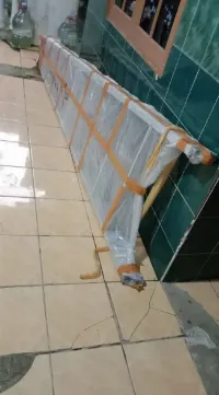 Foto 4 Tangga Lipat 2 M TEBAL-3 Cantolan Aluminium