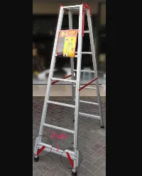 Foto 1 Tangga Lipat 2 M TEBAL-3 Cantolan Aluminium