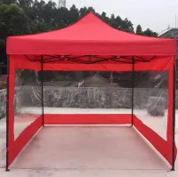 Foto 1 Penutup Dinding Tenda Lipat Ukuran 3x4,5