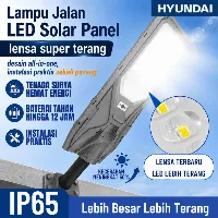 Foto 2 LAMPU JALAN / LAMPU PJU SOLAR PANEL LUBY LBKJ PUTIH 120W-240W — LAMPU JALN LUBY 120W