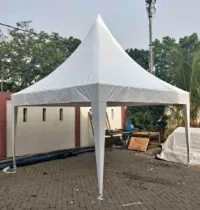 Foto 3 Tenda Kerucut ukuran 3x3 Model Sarnafil
