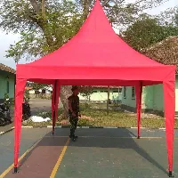 Foto 4 Tenda Kerucut ukuran 3x3 Model Sarnafil