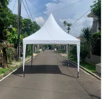 Foto 1 Tenda Kerucut ukuran 3x3 Model Sarnafil
