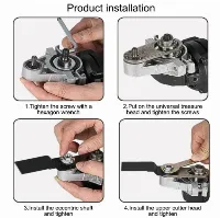 Foto 3 Adaptor Gerinda Angle Grinder Konverter Mesin Oskilasi Set Multiguna
