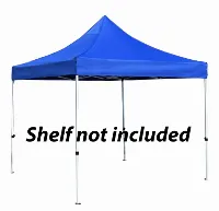 Foto 3 Cover Atap Tenda Lipat 2x2 - Tidak Termasuk Rangka