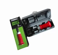 Foto 2 Obeng Ketok Set 13pcs Obeng Getok Putar Set Impact Driver S2 Drill Bit