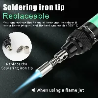 Foto 2 Solder Pena Gas Solder Portable Pencil Torch Las Kecil Pencil Butane - 2in1