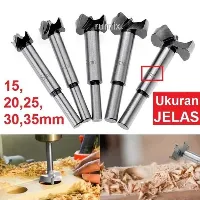 Foto 1 Mata Bor Forstner Bit Pelubang Kayu Engsel Sendok Set isi 5 pcs Wood T