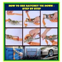 Foto 4 Gladiator Rachet Tie Down 2 Ton X 10 Meter - Tali Ikat Barang