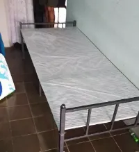 Foto 4 Ranjang Lipat Kasur Lipat Folding Bed Portable Furnibest - Uk 120 Hitam