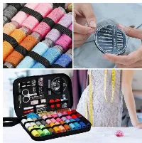 Foto 2 Set Alat Jahit Tangan 97 Pcs Jumbo Set Sewing Kits Set Alat Jahit Mini