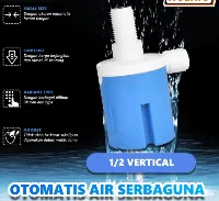 Foto 3 Pelampung Air Otomatis Kran Air Valve Toren Otomatis Water Level Contr - L Model