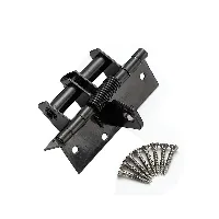 Foto 1 Engsel Pintu Otomatis Spring Door Closer Engsel Metal Engsel Penutup - Hitam