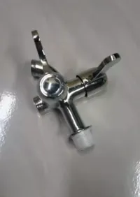Foto 3 Kran Cabang Engkol Keran Shower Cabang 2 Kran Tembok Kamar Mandi 2 Way - Dua Mesin Cuci