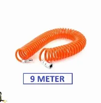 Foto 1 Selang Kompresor Selang PU Spiral 9 Meter
