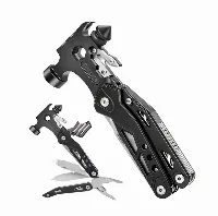 Foto 2 Palu Tang Lipat Multifunctional EDC Axe Hammer Survival Tools Multitoo