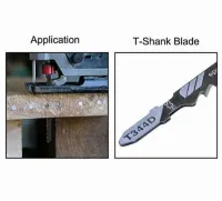 Foto 4 T344D Mata Jig Saw Mata Gergaji Panjang 13cm Jigsaw Hcs Reciprocating