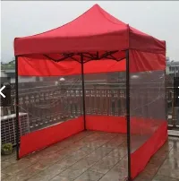 Foto 1 Penutup Dinding Tenda Lipat Ukuran 2x2