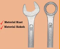 Foto 3 Kunci Ring Pas set 11 pcs 8 - 24 mm Diamond