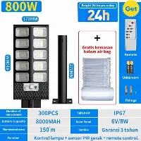 Foto 1 Lampu Solar Tenaga Surya Lampu Jalan solar cell outdoor with Remote - 800W