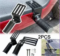 Foto 1 Footstep Depan Matic Universal 1set Pijakan Kaki Motor Matic Kaki Selonjor Nyaman Dan Aman