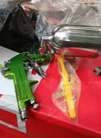 Foto 2 Tekiro F75g Spray Gun Semprotan Cat Spet Tabung Atas