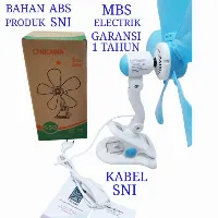 Foto 3 KIPAS ANGIN 3in1 MEJA DINDING DAN JEPIT CHIKAWA 22W - 28W — CHIKAWA 550 28W
