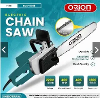 Foto 1 Gergaji Mesin Chainsaw Listrik Potong Kayu ECS-5016