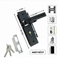 Foto 1 Gagang Kunci Pintu  Handle Pintu Komplit Ukuran Tanggung  Tanggung 20 cm