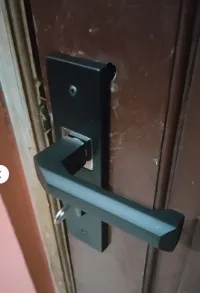 Foto 4 Gagang Kunci Pintu  Handle Pintu Komplit Ukuran Tanggung  Tanggung 20 cm