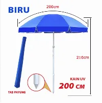 Foto 1 Payung Tenda - Payung Pantai - Payung Taman Uk 200cm