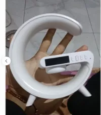 Foto 3 Speaker Bluetooth Nirkabel Mini dengan Lampu Ambient LED Wireless Speaker Bluetooth Pengisian Cepat Untuk Phone