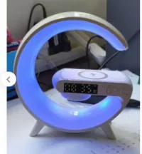 Foto 4 Speaker Bluetooth Nirkabel Mini dengan Lampu Ambient LED Wireless Speaker Bluetooth Pengisian Cepat Untuk Phone