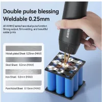 Foto 1 Spot Welder Portable Handheld dengan baterai 18650 11 mode