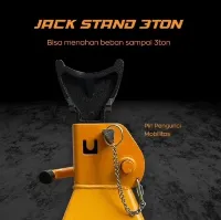 Foto 3 Jack stand double lock tahanan dongkrak mobil  3 ton