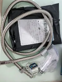 Foto 2 Jet Shower Kloset Toilet Closet Wasser Cebok WC Semprotan Pipa Tee - Shower Paket