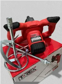 Foto 4 Mesin Pengaduk Cat, Semen / Paint Mixer / Electric Hand Mixer TR-70