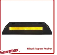 Foto 1 Wheel Stopper Rubber  Pengganjal Ban  Batas Parkir TNT-WS02 Harga untuk 1 pcs
