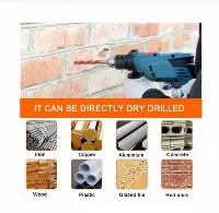 Foto 2 Mata Bor Drill Set 5 pcs Multi Purpose Bor Besi Beton Kayu Multifungsi - 5 pcs
